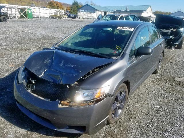 2HGFA16399H523574 - 2009 HONDA CIVIC VP CHARCOAL photo 2