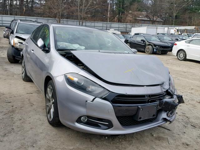 1C3CDFBB3FD116267 - 2015 DODGE DART SXT GRAY photo 1