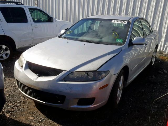 1YVHP80C785M45447 - 2008 MAZDA 6 I SILVER photo 2