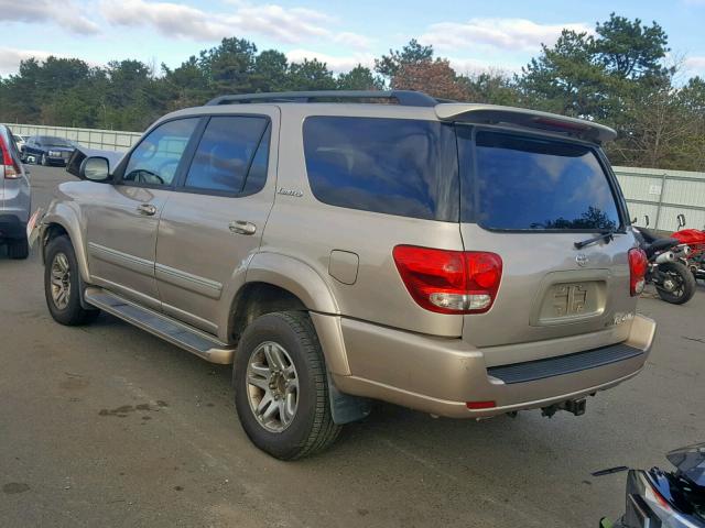 5TDBT48A45S251368 - 2005 TOYOTA SEQUOIA LI BROWN photo 3