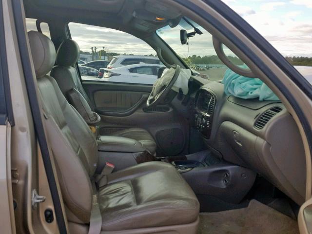 5TDBT48A45S251368 - 2005 TOYOTA SEQUOIA LI BROWN photo 5