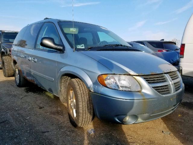 2D4GP44L75R314864 - 2005 DODGE GRAND CARA GRAY photo 1