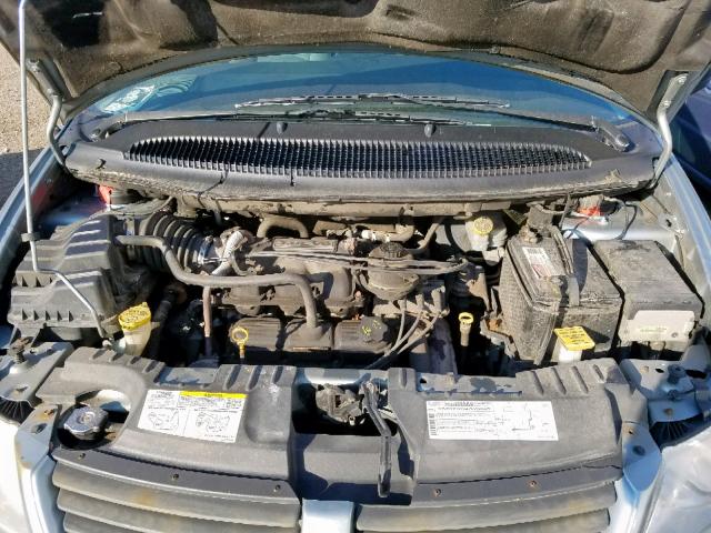 2D4GP44L75R314864 - 2005 DODGE GRAND CARA GRAY photo 7