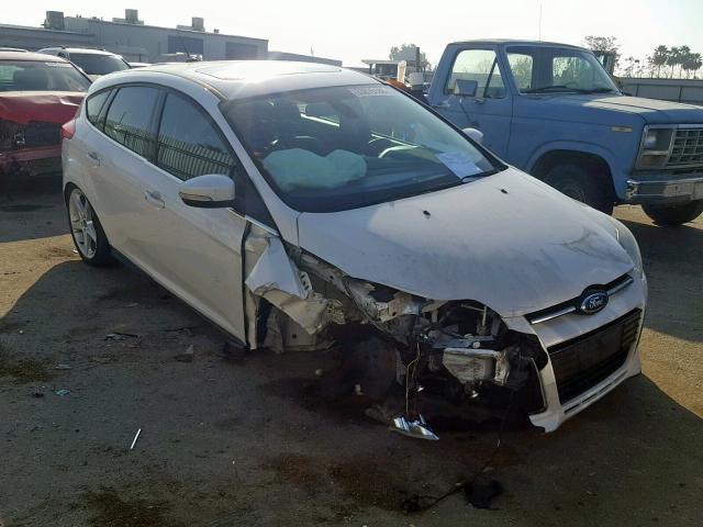 1FAHP3N25CL314522 - 2012 FORD FOCUS TITA WHITE photo 1