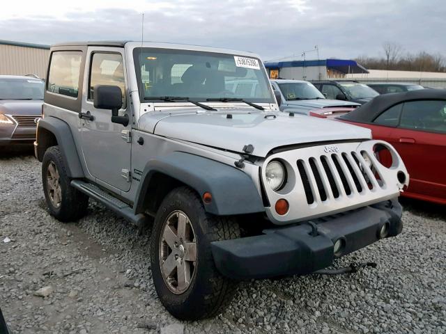 1C4AJWAGXCL263891 - 2012 JEEP WRANGLER S SILVER photo 1