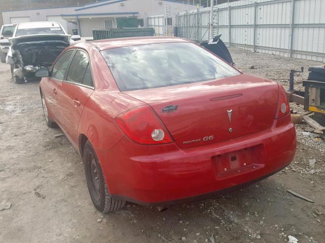 1G2ZF55B464186645 - 2006 PONTIAC G6 SE RED photo 3