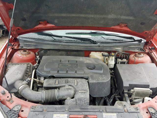 1G2ZF55B464186645 - 2006 PONTIAC G6 SE RED photo 7