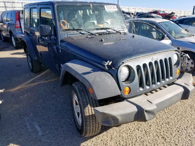 1J4GA39187L116316 - 2007 JEEP WRANGLER X CHARCOAL photo 1