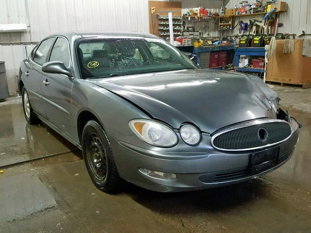 2G4WD532X51317008 - 2005 BUICK LACROSSE C GRAY photo 1