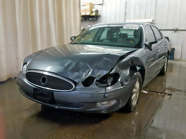 2G4WD532X51317008 - 2005 BUICK LACROSSE C GRAY photo 2