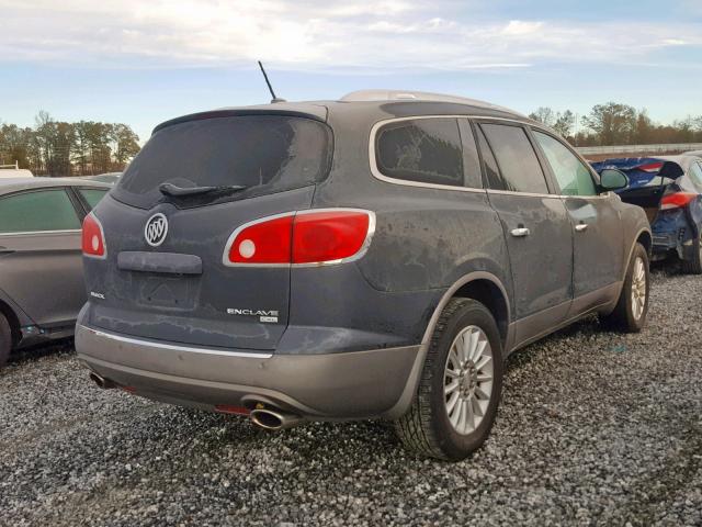 5GAKVBED8BJ139051 - 2011 BUICK ENCLAVE CX GRAY photo 4