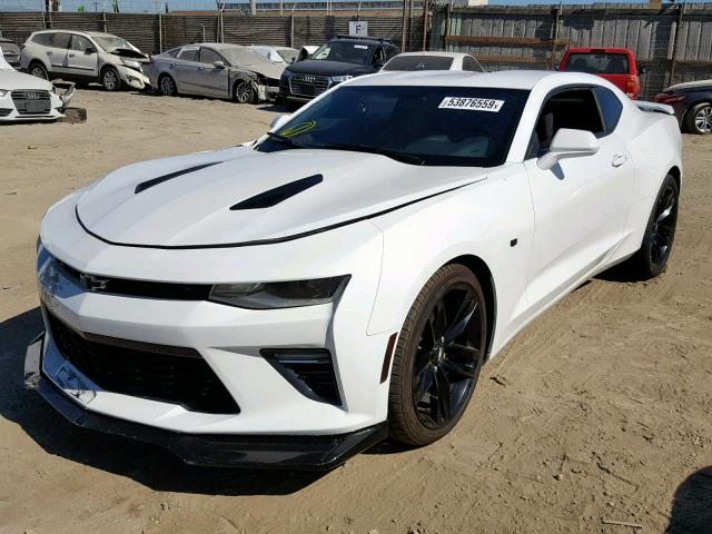 1G1FF1R71G0162950 - 2016 CHEVROLET CAMARO SS WHITE photo 2