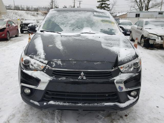 JA4AR3AW8GZ054872 - 2016 MITSUBISHI OUTLANDER BLACK photo 9