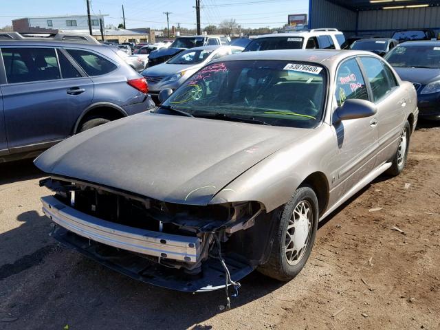 1G4HP54K134150814 - 2003 BUICK LESABRE CU BEIGE photo 2