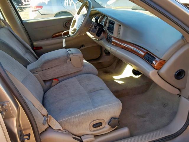 1G4HP54K134150814 - 2003 BUICK LESABRE CU BEIGE photo 5