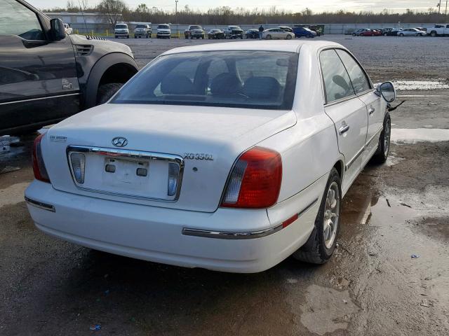 KMHFU45E25A406191 - 2005 HYUNDAI XG 350 WHITE photo 4