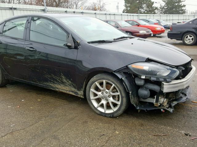 1C3CDFBAXDD344951 - 2013 DODGE DART SXT BLACK photo 9