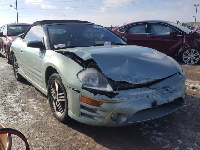 4A3AE75H03E034649 - 2003 MITSUBISHI ECLIPSE SP SILVER photo 1