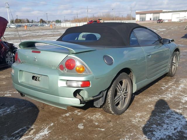 4A3AE75H03E034649 - 2003 MITSUBISHI ECLIPSE SP SILVER photo 4