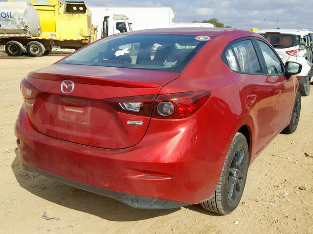 JM1BM1T7XF1271033 - 2015 MAZDA 3 SV RED photo 4