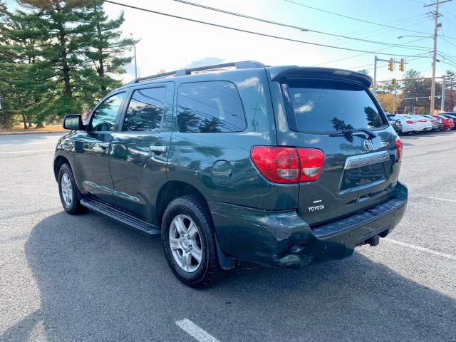 5TDBY68A38S006210 - 2008 TOYOTA SEQUOIA LI GREEN photo 4