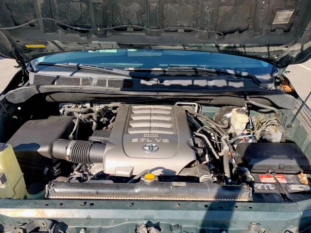 5TDBY68A38S006210 - 2008 TOYOTA SEQUOIA LI GREEN photo 8