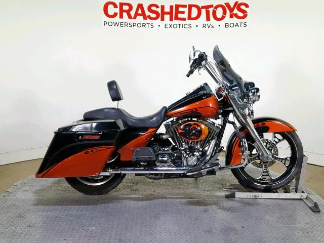 1HD1FDV134Y718059 - 2004 HARLEY-DAVIDSON FLHR ORANGE photo 1