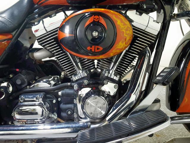 1HD1FDV134Y718059 - 2004 HARLEY-DAVIDSON FLHR ORANGE photo 11