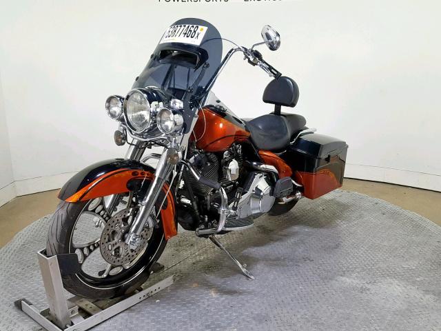 1HD1FDV134Y718059 - 2004 HARLEY-DAVIDSON FLHR ORANGE photo 4