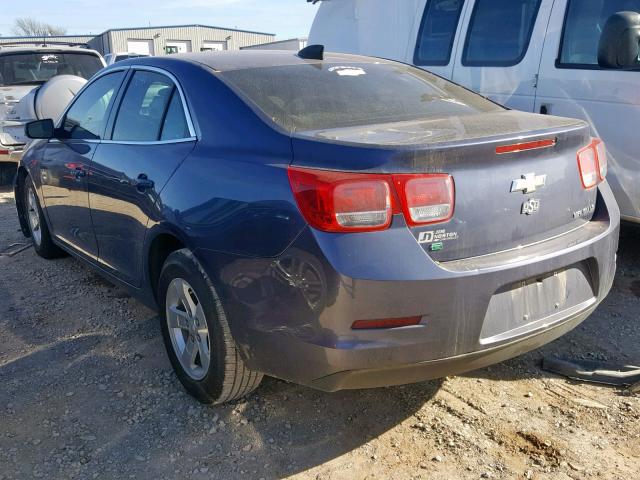 1G11B5SL2FF282224 - 2015 CHEVROLET MALIBU LS BLUE photo 3