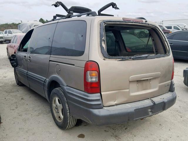 1GMDX03E64D219544 - 2004 PONTIAC MONTANA TAN photo 3