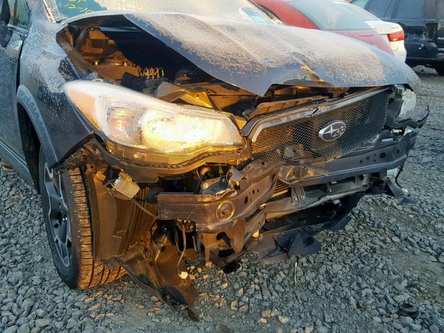 JF2GPAVC7EH309784 - 2014 SUBARU XV CROSSTR BLUE photo 9