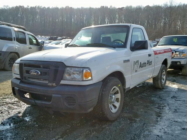 1FTKR1ADXBPA80357 - 2011 FORD RANGER WHITE photo 2