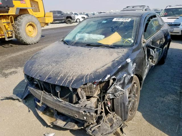 JTKDE177150027929 - 2005 TOYOTA SCION TC შავი ფოტო 2