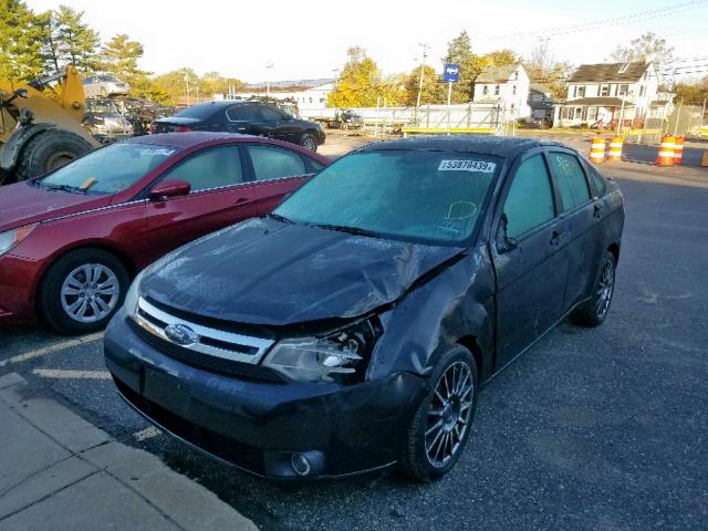 1FAHP36N69W163433 - 2009 FORD FOCUS SES BLACK photo 2