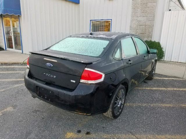 1FAHP36N69W163433 - 2009 FORD FOCUS SES BLACK photo 4