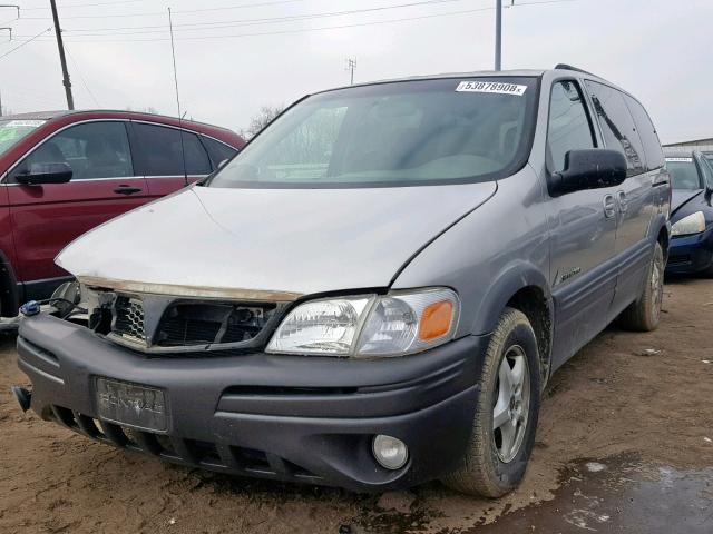 1GMDX03EX4D110519 - 2004 PONTIAC MONTANA BEIGE photo 2