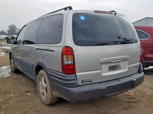 1GMDX03EX4D110519 - 2004 PONTIAC MONTANA BEIGE photo 3