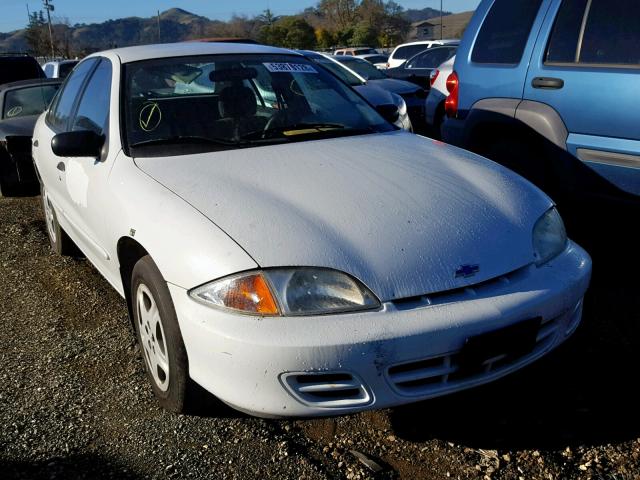 1G1JF524417110440 - 2001 CHEVROLET CAVALIER L WHITE photo 1