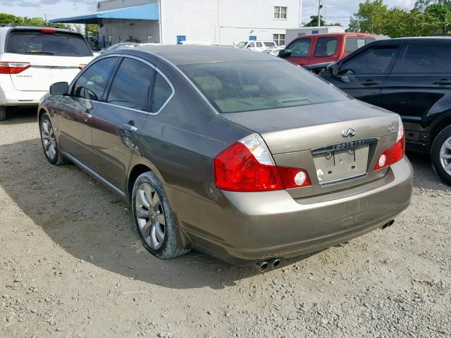 JNKAY01E16M116766 - 2006 INFINITI M35 BASE BROWN photo 3