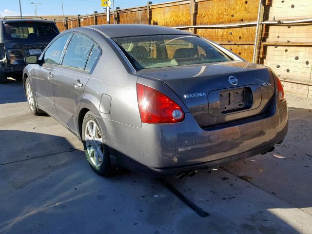 1N4BA41E56C858505 - 2006 NISSAN MAXIMA SE GRAY photo 3