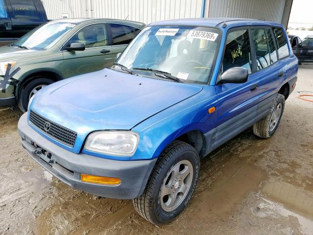 JT3HP10V0V7020414 - 1997 TOYOTA RAV4 BLUE photo 2