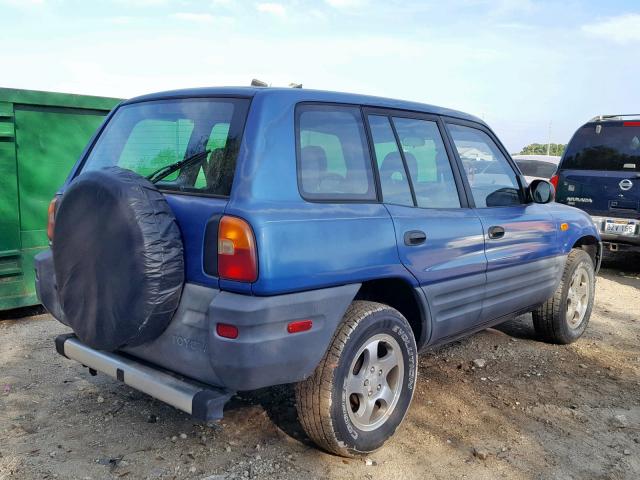 JT3HP10V0V7020414 - 1997 TOYOTA RAV4 BLUE photo 4