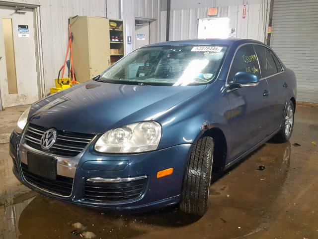 3VWDF81K96M651046 - 2006 VOLKSWAGEN JETTA 2.5 BLUE photo 2