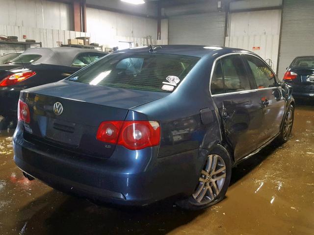 3VWDF81K96M651046 - 2006 VOLKSWAGEN JETTA 2.5 BLUE photo 4