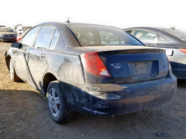 1G8AJ55F56Z160126 - 2006 SATURN ION LEVEL BLACK photo 3