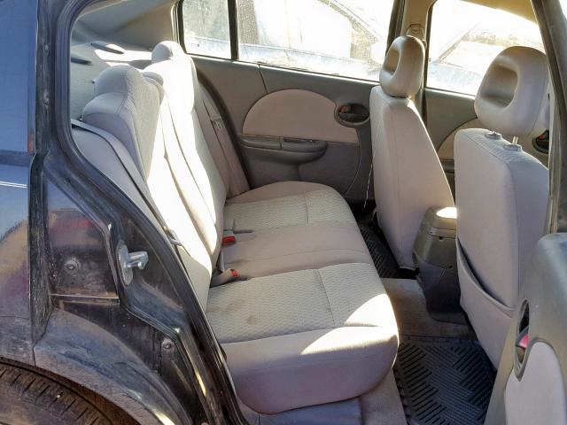 1G8AJ55F56Z160126 - 2006 SATURN ION LEVEL BLACK photo 6