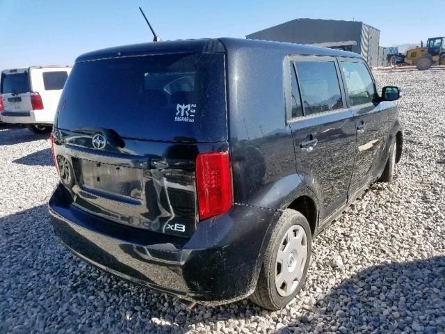 JTLKE50E191083470 - 2009 TOYOTA SCION XB შავი ფოტო 4