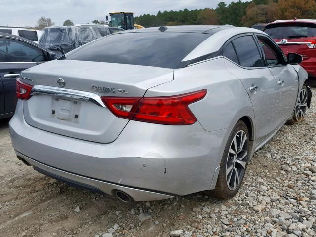 1N4AA6AP4GC426207 - 2016 NISSAN MAXIMA 3.5 SILVER photo 4