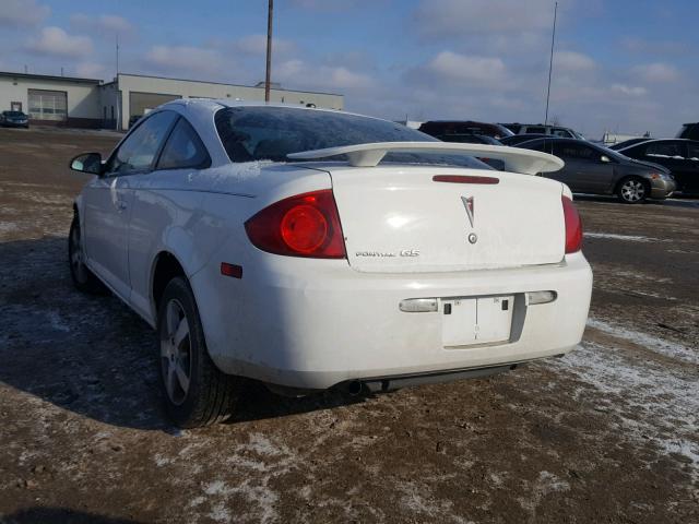 1G2AL18F487316633 - 2008 PONTIAC G5 WHITE photo 3